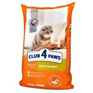 club 4 paws premium cu iepure hrana uscata completa pentru pisicile adulte Pisici Adulte Iepure 14kg